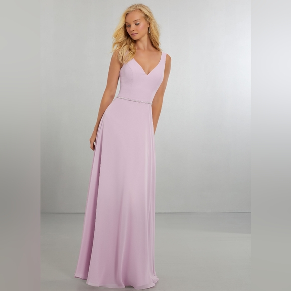 Light Purple Bridesmaid Dress Size 4 - Picture 5 of 5